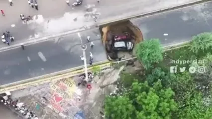 فروریختن پل در کلمبیا چهار کشته و سه زخمی برجا گذاشت