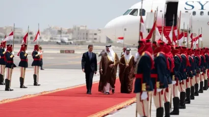 بشار اسد برای حضور در نشست سران اتحادیه عرب وارد بحرین شد