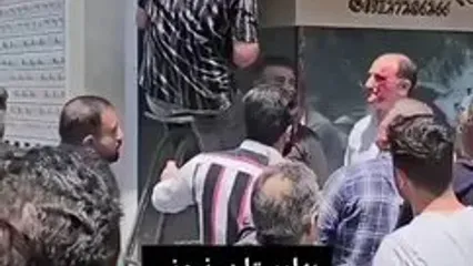 اولین فیلم از محل سرقت مسلحانه طلافروشی در اسلامشهر