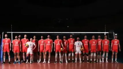14 بازیکن والیبال ایران برای دیدار با صربستان