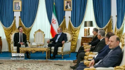 تصاویر: دیدار رئیس اقلیم کردستان عراق با دبیر شورایعالی امنیت ملی