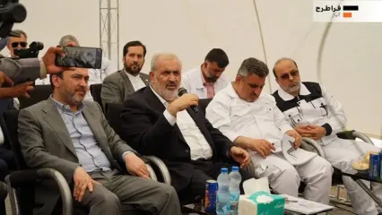 بازدید وزیر صمت از پروژه ملی مجتمع فولادسازی فراطرح آلیاژ اولین کارخانه تولید فولاد زنگ نزن در ایران