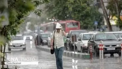 بارش باران در تهران/ افزایش دما طی ۵ روز آینده