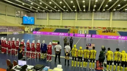 شکست تیم هاکی سالنی زنان ایران در برابر مالزی