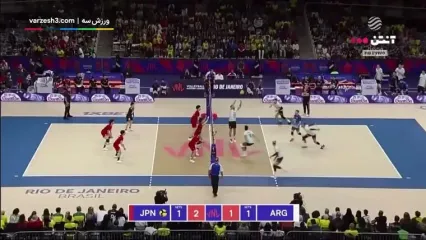 ویدیو| خلاصه والیبال آرژانتین 1 - ژاپن 3 در لیگ ملت‌های والیبال 2024