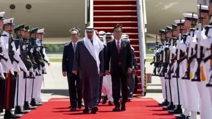 رئیس امارات وارد سئول شد