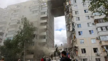 حمله اوکراین به ساختمان مسکونی در «بلگورود روسیه» ۱۵ کشته برجای گذاشت
