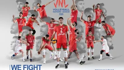 رونمایی از پوستر رسمی تیم ملی والیبال