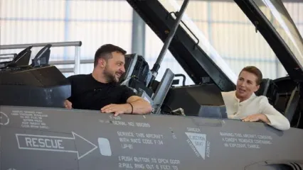 تحویل اولین جنگنده اف-۱۶ دانمارک به اوکراین