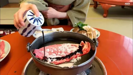 (ویدئو) غذای خیابانی در ژاپن؛ پخت یک غذای 15 میلیون تومانی با گوشت و سبزیجات
