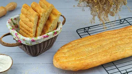 (ویدئو) روش پخت نان بربری به سبک نانوایی ها