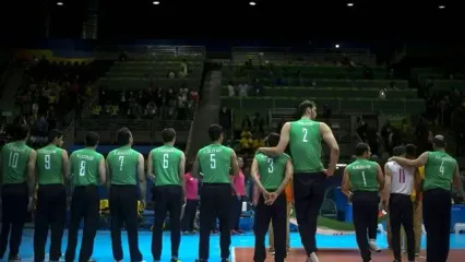 مردان والیبال نشسته در ششمین اردوی آمادگی بازی‌های پاریس ۲۰۲۴