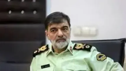حضور سردار رادان در قرار گاه انتظامی امنیتی و ترافیکی روح الله