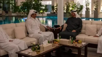 سفر امیر قطر به ابوظبی