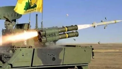 شلیک پهپادهای انفجاری حزب الله به مقر نظامیان صهیونیست در شمال فلسطین اشغالی