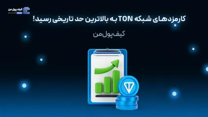 کارمزدهای شبکه TON به بالاترین حد تاریخی رسید!