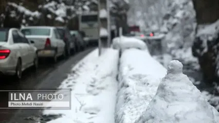 تردد روان در محور‌های شمالی به همراه بارش باران و برف