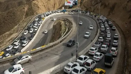 جاده چالوس یکطرفه می شود