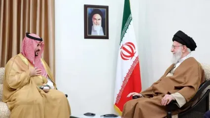رهبر انقلاب خطاب به وزیر دفاع عربستان چه گفتند؟ +عکس