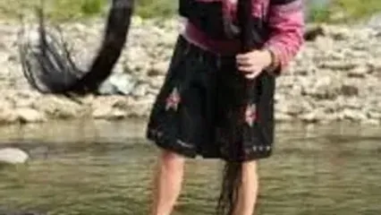 روستایی که زنان آن بلندترین موها را دارند