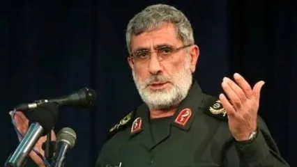 حضور سردار قاآنی در مراسم اولین سالگرد شهدای خدمت +فیلم