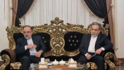 عراقچی پس از پایان سفر هند وارد مشهد شد