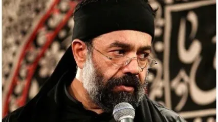 مداحی متفاوت محمود کریمی + فیلم