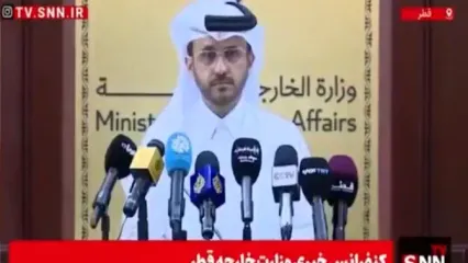 واکنش قطر به حملات نظامی اسرائیل به سوریه و ایران +فیلم