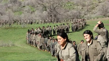 آتش‌زدن نمادین سلاح توسط گروه پ ک ک/ ویدئو