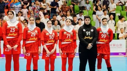 ششمی دختران هندبال در آسیا با شکست برابر هند