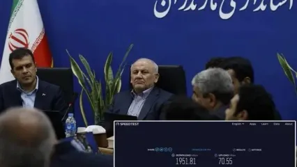 ثبت سرعت ۱.۹۵۱ گیگابیتی 5G ایرانسل در حضور معاون رئیس‌جمهوری