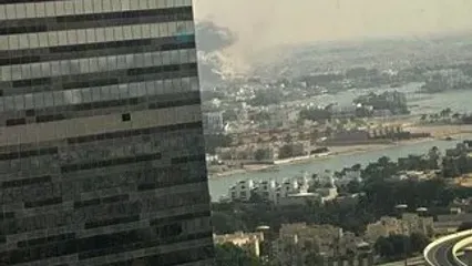تصویر جدید از محل حمله اسرائیل به دوحه قطر