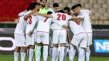 تصویر؛ رونمایی از پوستر بازی دوستانه تیم‌ملی ایران و روسیه