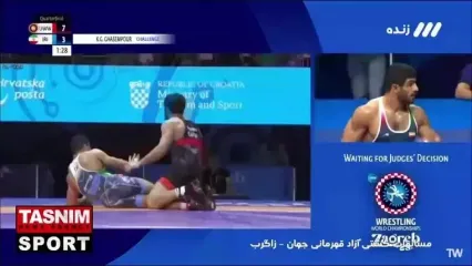 صعود نفس‌گیر کامران به نیمه‌نهایی / کادیف هم مقابل گلادیاتور ایرانی زانو زد