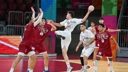 جشنواره گل پسران هندبال ایران برابر مالدیو در گام نخست