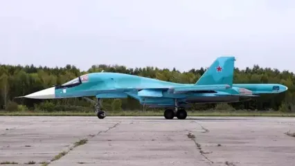 مدل جدید جنگنده سوخو 34 تحویل داده شد