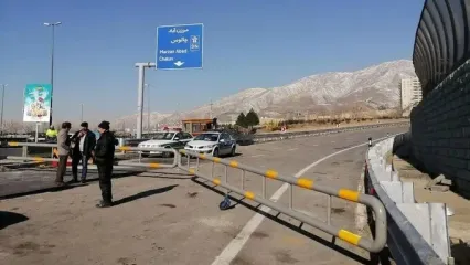 چالوس و آزادراه تهران-شمال بسته شدند