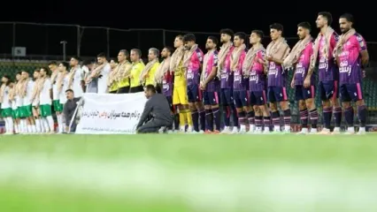 پوستر حریف استقلال، پر از احترام و زیبایی