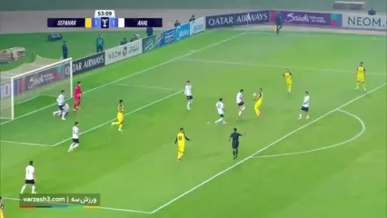 ببینید؛ خلاصه بازی سپاهان 2 - آخال 2