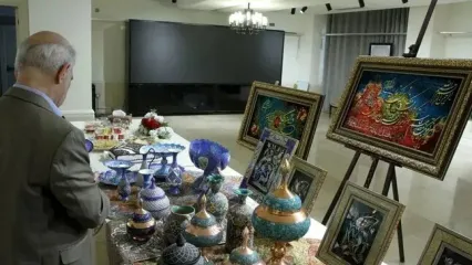 آثار هنری بانوان ایرانی و عراقی در بغداد نمایش داده می‌شود