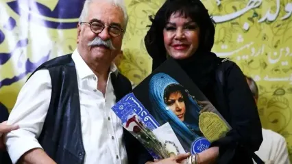 دیدار هنرمندان با فرزانه کابلی برای همدردی