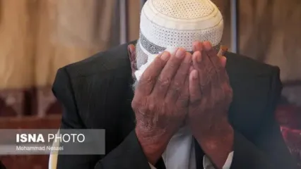 سوگواری در زادگاه صابر کاظمی+ عکس