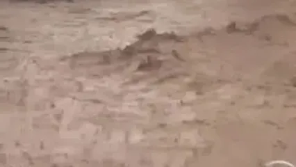 باران سیل‌آسا در اربیل عراق