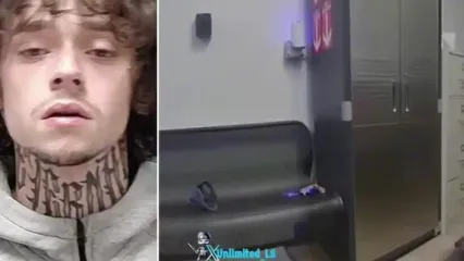 وقتی اسلحه سارق حین شلیک به پلیس گیر کرد