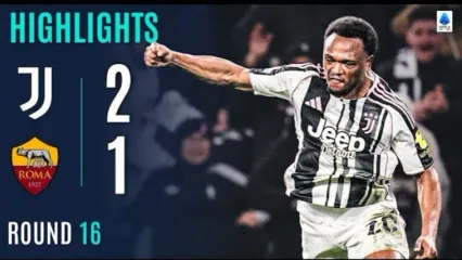 ویدیوی خلاصه بازی یوونتوس ۲ - رم ۱/ حرکت آرام و روان به سمت بالای جدول!