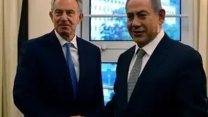 دیدار مخفیانه نتانیاهو با تونی بلر