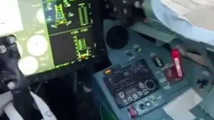 داخل کابینه جنگنده سوخو ۳۵ super flanker
