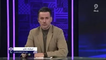 ببینید| جمله جنجالی تفکری خطاب به شجاع خلیل زاده روی آنتن زنده تلویزیون