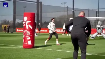 ویدئو: تمرین هیجان‌انگیز شوتزنی در لیورپول