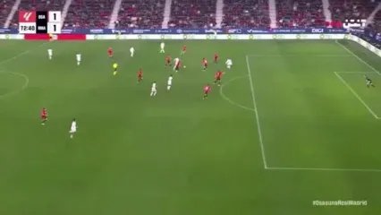 گل اول رئال مادرید به اوساسونا+ ویدئو